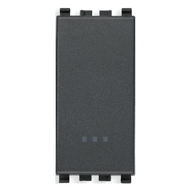 Vimar Eikon 20001 Interruttore 1P 16AX grigio product photo Photo 01 3XL