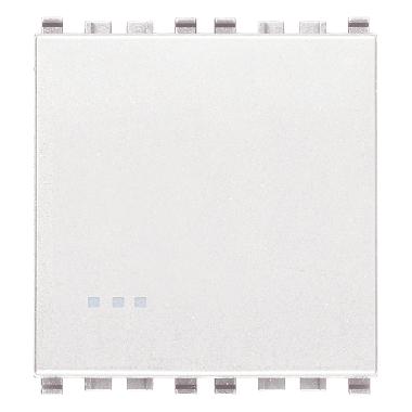 Vimar Eikon 20005.2.B Deviatore 1P 16AX 2M bianco product photo Photo 01 3XL