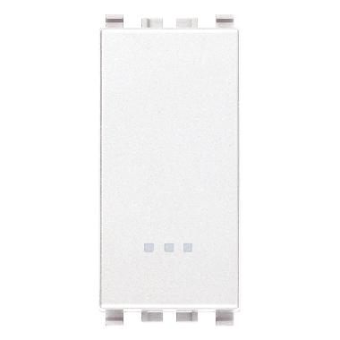 Vimar Eikon 20010.B Pulsante 1P NC 10A bianco product photo Photo 01 3XL
