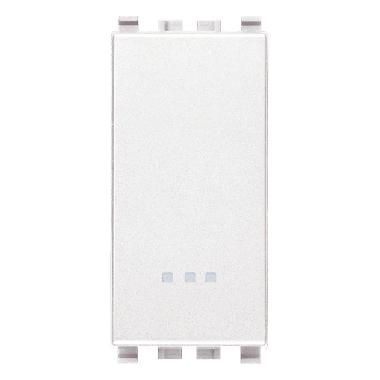 Vimar Eikon 20013.B Invertitore 1P 16AX bianco product photo Photo 01 3XL