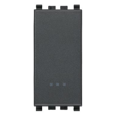 Vimar Eikon 20013 Invertitore 1P 16AX grigio product photo Photo 01 3XL