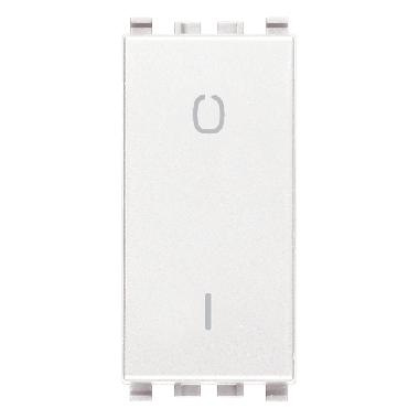 Vimar Eikon 20015.B Interruttore 2P 16AX bianco product photo Photo 01 3XL
