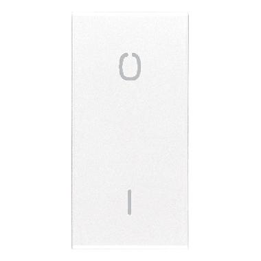 Vimar Eikon 20021.99.B Tasto 1M simbolo O I bianco product photo Photo 01 3XL