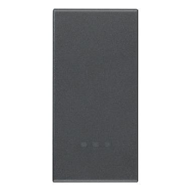 Vimar Eikon 20021 Tasto 1M grigio product photo Photo 01 3XL