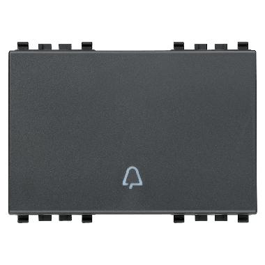 Vimar Eikon 20023.C Tasto 3M simbolo campanello grigio product photo Photo 01 3XL