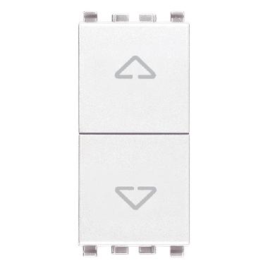 Vimar Eikon 20062.B Due pulsanti interbloc. NO+NO 10A bianco product photo Photo 01 3XL