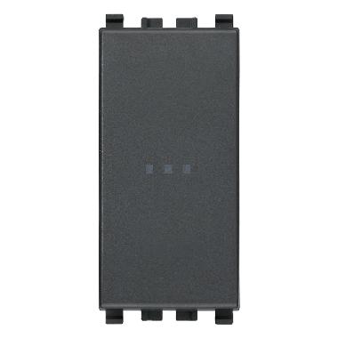 Vimar Eikon 20105 Deviatore 1P 16AX assiale grigio product photo Photo 01 3XL