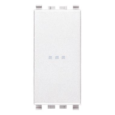 Vimar Eikon 20113.B Invertitore 1P 16AX assiale bianco product photo Photo 01 3XL