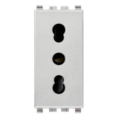 Vimar Eikon 20203.N Presa 2P+T 16A P17/11 Next product photo Photo 01 3XL