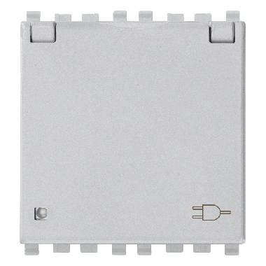 Vimar Eikon 20208.C.N Presa SICURY 2P+T 16A DE + coper. Next product photo Photo 01 3XL