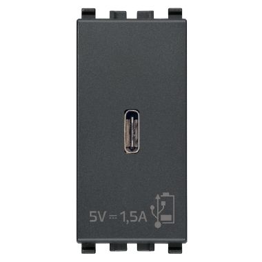 Alimentatore USB C 5V 1,5A 1M grigio product photo Photo 01 3XL