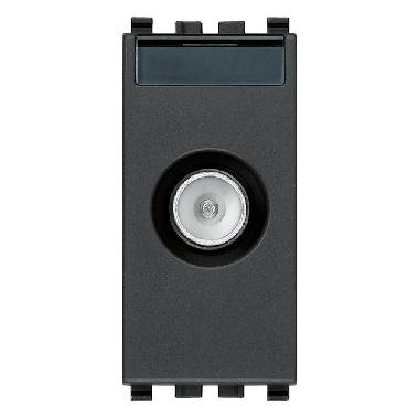 Vimar Eikon 20300.10 Presa TV-RD-SAT passante grigio product photo Photo 01 3XL