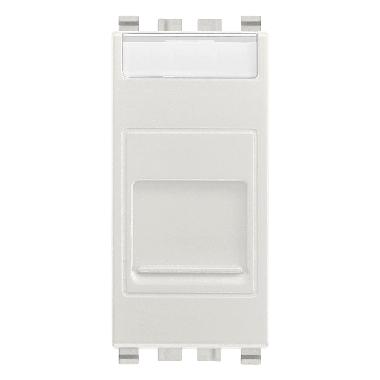 Vimar Eikon 20322.N Presa RJ11 6/4 con portello Next product photo Photo 01 3XL