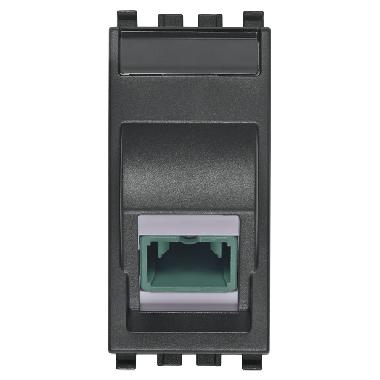 Vimar Eikon 20350.SC Presa ottica mono 9/125 SC grigio product photo Photo 01 3XL