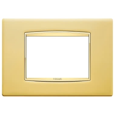 Eikon Placca Classic 3M oro satinato product photo Photo 01 3XL