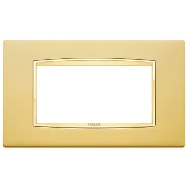 Eikon Placca Classic 4M oro satinato product photo Photo 01 3XL