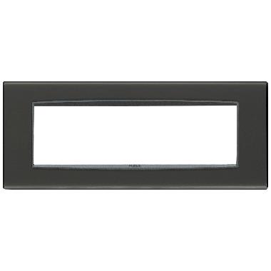 Vimar Eikon 20657.42 Placca Classic 7M Reflex antracite product photo Photo 01 3XL