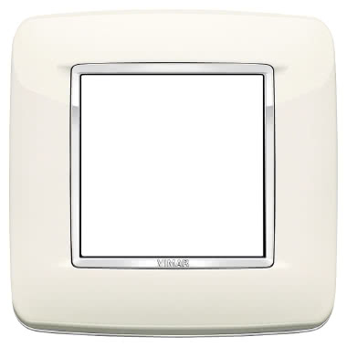 Eikon Placca Round 2M bianco antico product photo Photo 01 3XL