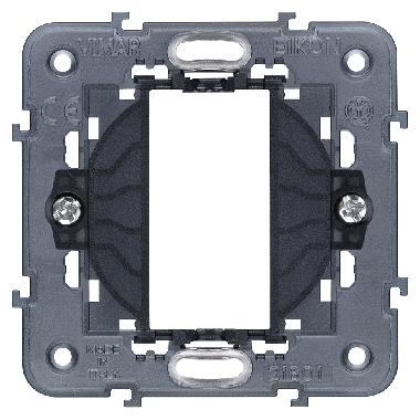 Vimar Eikon 21601.0 Supporto 1M + griffe no copriforo product photo Photo 01 3XL