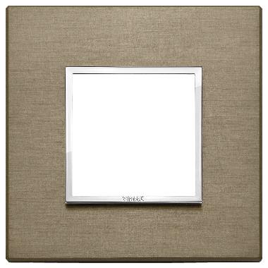 Vimar Eikon 21642.05 Placca 2M bronzo scuro product photo Photo 01 3XL