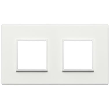Placca 4M (2+2) int71 bianco totale product photo Photo 01 3XL