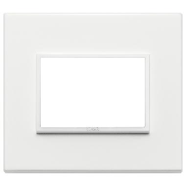Vimar Eikon 21653.17 Placca 3M bianco totale product photo Photo 01 3XL