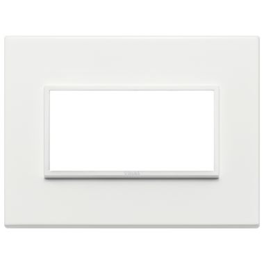 Placca 4M bianco totale product photo Photo 01 3XL