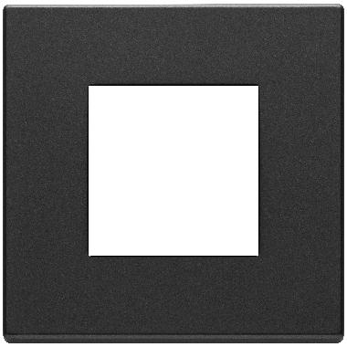 Vimar Eikon 22642.03 Placca 2M grigio antracite product photo Photo 01 3XL