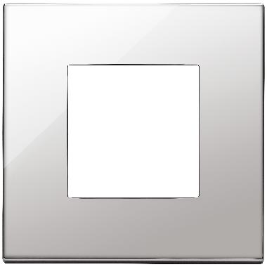 Vimar Eikon 22642.81 Placca 2M nichel product photo Photo 01 3XL