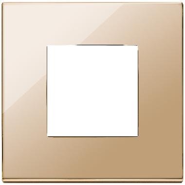 Vimar Eikon 22642.82 Placca 2M oro product photo Photo 01 3XL
