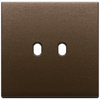 Vimar Eikon 22672.2.12 Placca 2Mx2 Vintage bronzo scuro spazz. product photo Photo 01 3XL