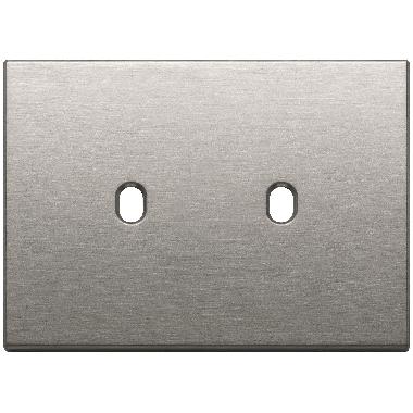 Vimar Eikon 22673.2.11 Placca 3Mx2 Vintage nichel spazzolato product photo Photo 01 3XL