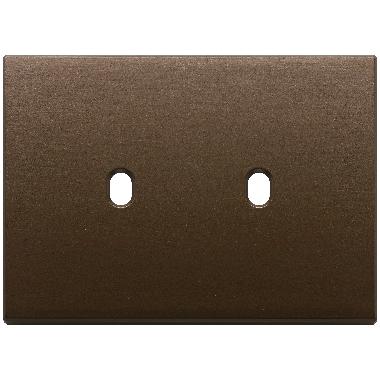 Vimar Eikon 22673.2.12 Placca 3Mx2 Vintage bronzo scuro spazz. product photo Photo 01 3XL