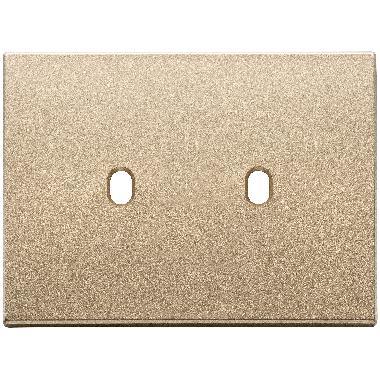 Vimar Eikon 22673.2.88 Placca 3Mx2 Vintage oro satinato product photo Photo 01 3XL