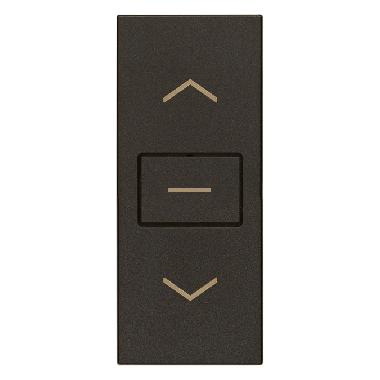 Vimar Linea 30060.G Commutatore 1P 10AX nero product photo Photo 01 3XL