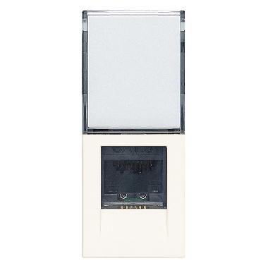 Vimar Linea 30339.13B Presa RJ45 Netsafe Cat6 UTP bianco product photo Photo 01 3XL