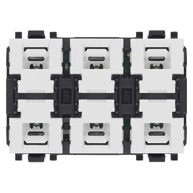 Vimar Linea 30485 Comando domotico 6 pulsanti 3M product photo Photo 01 3XL