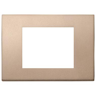 Vimar Linea 30653.71 Placca 3M bronzo product photo Photo 01 3XL