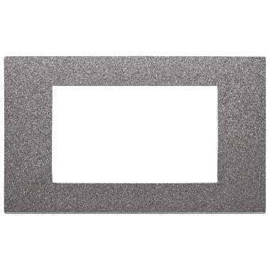 Vimar Linea 30654.22 Placca 4M Metal product photo Photo 01 3XL