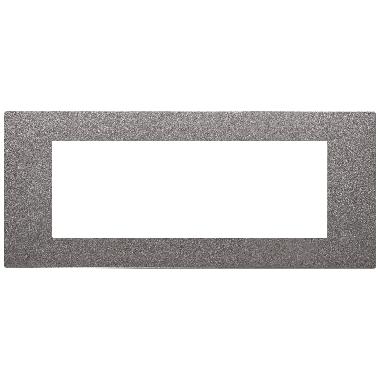 Vimar Linea 30657.22 Placca 7M Metal product photo Photo 01 3XL