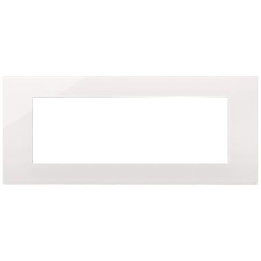 Vimar Linea 30657.40 Placca 7M Reflex bianco product photo Photo 01 3XL
