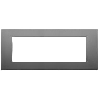 Vimar Linea 30657.72 Placca 7M inox satinato product photo Photo 01 3XL