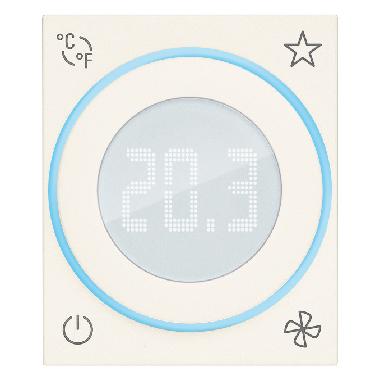 Vimar Linea 30811.B Termostato rotella connesso IoT2M bianco product photo Photo 01 3XL