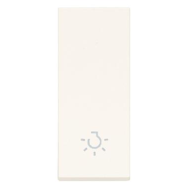 Vimar Linea 31000.LB Tasto 1M allineato simbolo luce bianco product photo Photo 01 3XL