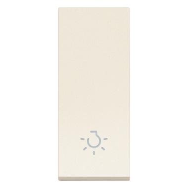 Vimar Linea 31000.LC Tasto 1M allineato simbolo luce canapa product photo Photo 01 3XL