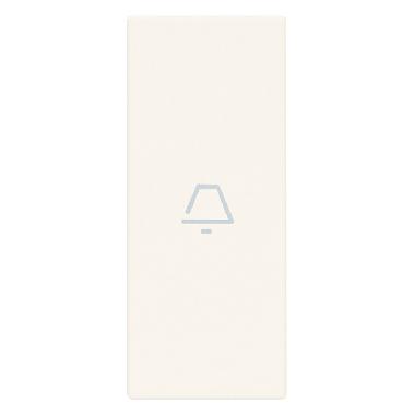 Vimar Linea 31000A.CB Tasto 1M assiale simb. campanello bianco product photo Photo 01 3XL