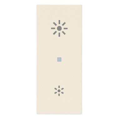 Vimar Linea 31000A.RC Tasto 1M assiale simbolo dimmer canapa product photo Photo 01 3XL