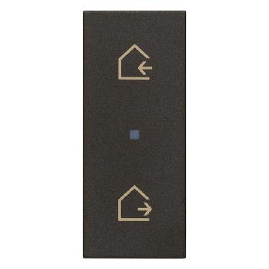 Vimar Linea 31000A.SG Tasto 1M assiale simbolo scenari nero product photo Photo 01 3XL