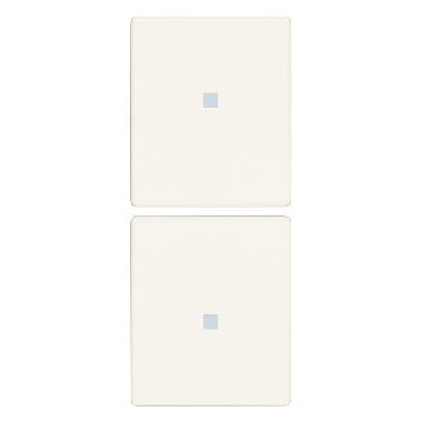 Vimar Linea 31480.B Due mezzi tasti 1M neutro pers. Bianco product photo Photo 01 3XL