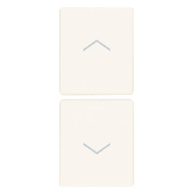 Vimar Linea 31480.FB Due mezzi tasti 1M simboli frecce bianco product photo Photo 01 3XL